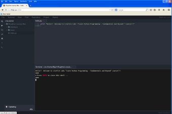 LiveFire Labs: Learn Python Programming - Fundamentals and Beyond - Web-based Development Environment (WDE)